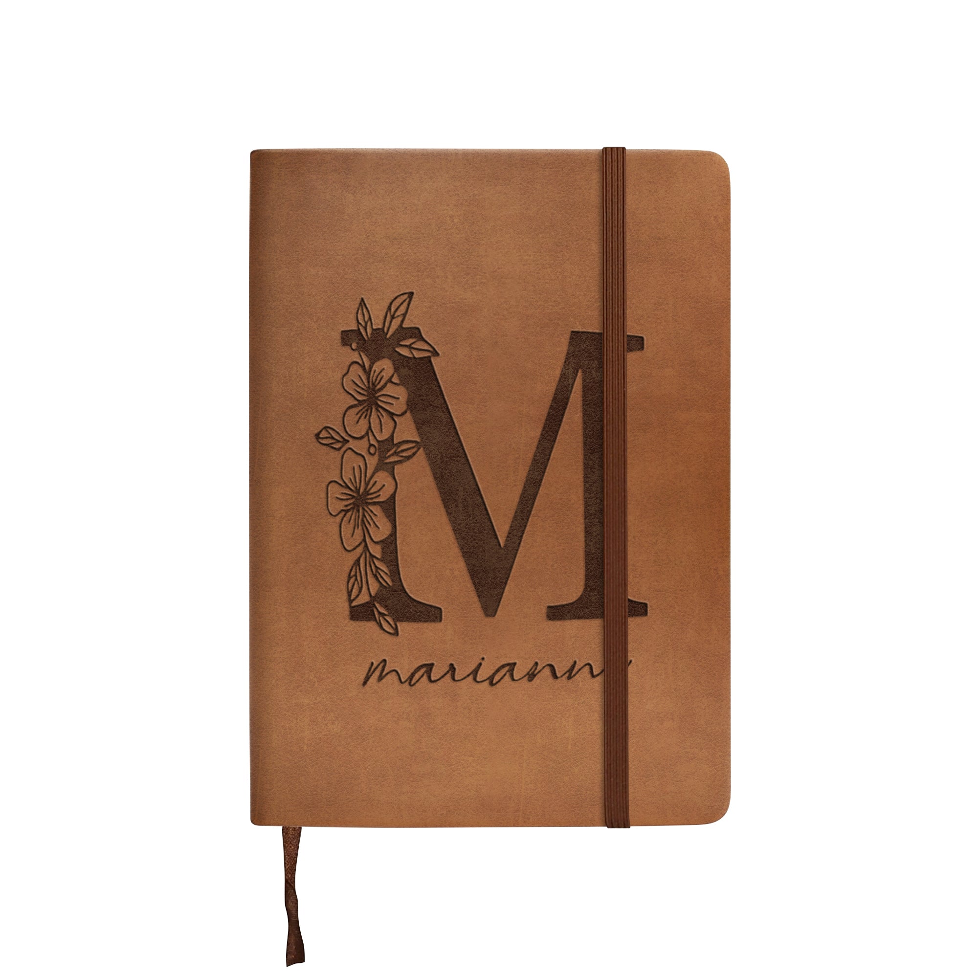 Personalized Flower Girl Notebook With Name, Custom Floral Journal, Cute Writing Diary, Birthday Gift, Bridesmaid Proposal, Gift for Her