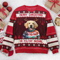 Personalized Pet Ugly Christmas Sweater, Custom Photo Shirt, Unisex Kid Adult Sweater, Christmas Party Shirt, Holiday Sweatshirts, Xmas Outfit, Christmas Gift UXMAS12