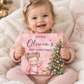 Personalized First Christmas Book, Custom Christmas Tree Storybook With Name, Personalized Holiday Gift, Baby Memory Book PBOOK13