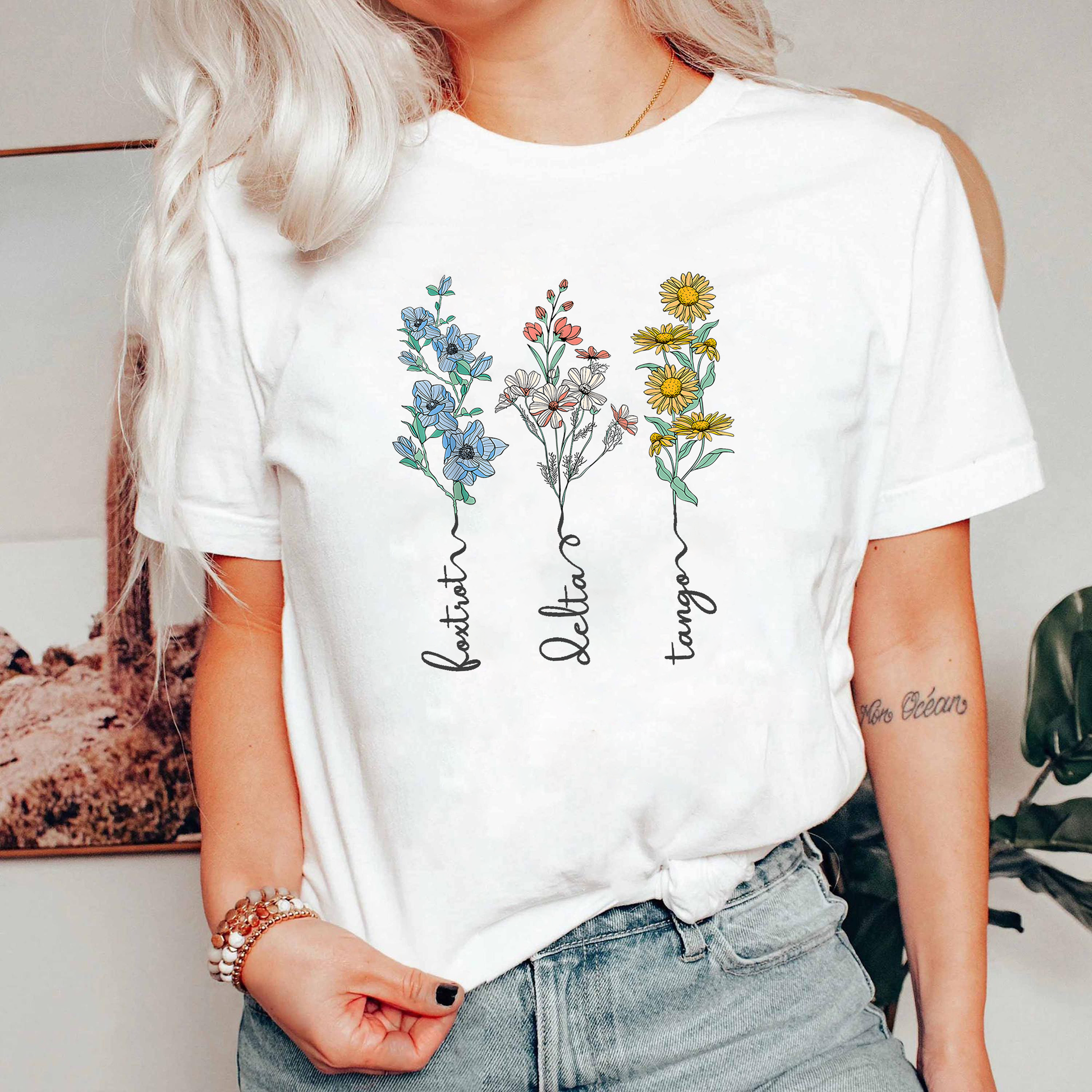 Orchid Flower Shirt, Pink Orchid T-Shirt, Elegant Floral Tee, Botanical Garden Shirt, Tropical Flower Shirt, Gift for Her