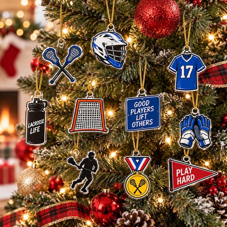 Lacrosse Advent Calendar 2026, Christmas Countdown Calendar, Lacrosse Player Gift, Sports Gift for Boys, Team Gift for Athletes AXMAS15
