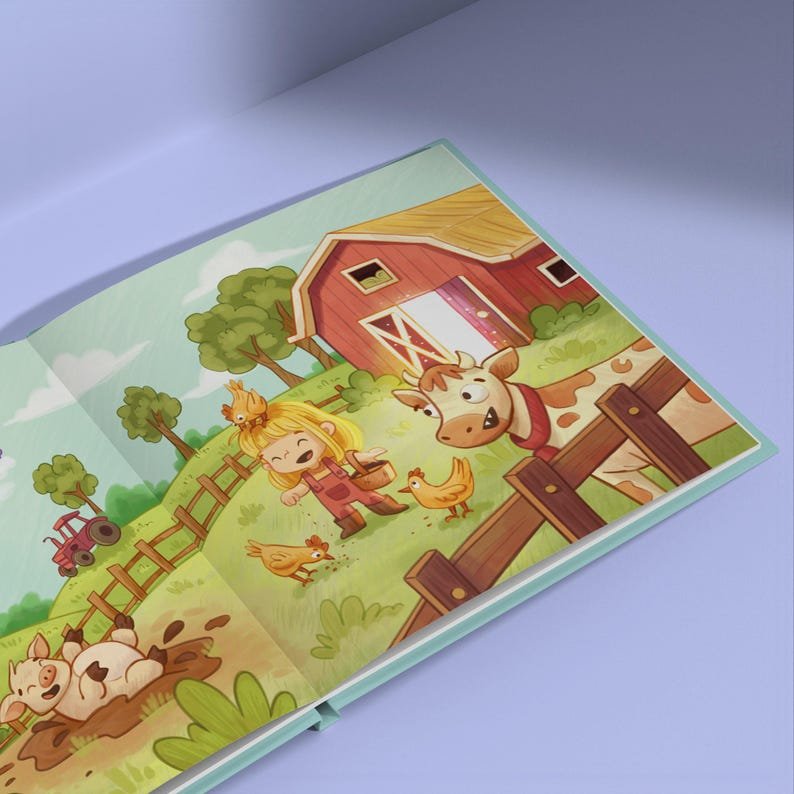 Personalized Search & Find Book, Explore The World Around Book For Kid, Kids Christmas Gift, Custom Kid Book Gift PBOOK15