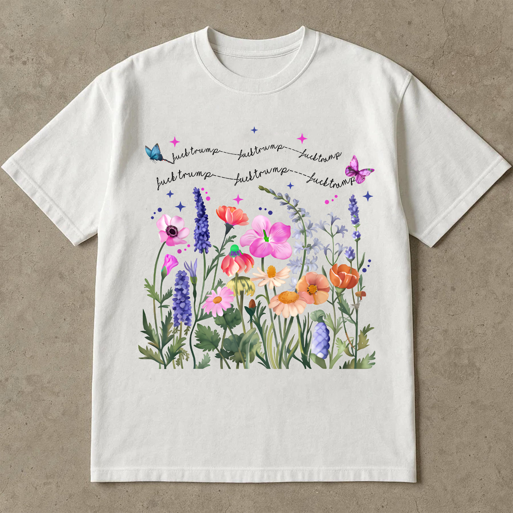 Wildflower Shirt Quote, In a World Full of Roses Be a Wildflower Tee, Floral Graphic T-Shirt, Nature Lover Gift, Garden Shirt