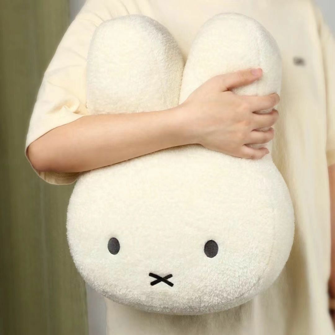 Cute Miffy Rabbit Plush Pillow Doll Stuffed Toy Sofa Sleeping Pillow Girl's Birthday Gift. CPFPETAL4