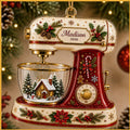 Personalized Baking Mixer Acrylic Ornament 2026, Custom Name Christmas Ornament, Baker Gift, Kitchen Mixer Keepsake COPETAL53