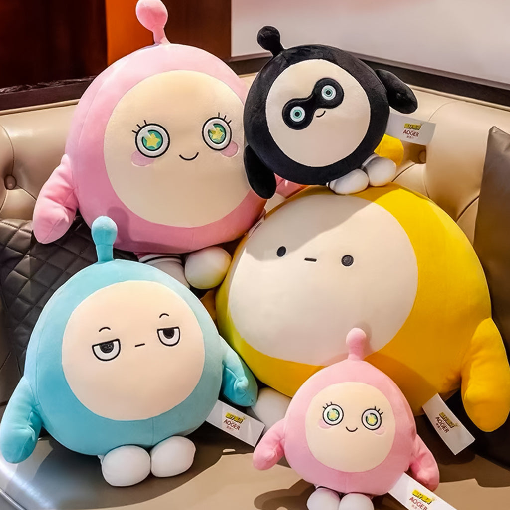 Egg Party Plush Doll Stuffed Toy Small Pillow Sleeping Children's Toy Birthday Gift Claw Machine Doll. CPFPETAL6