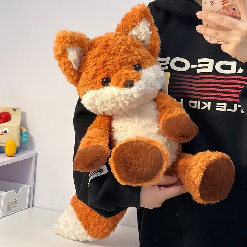 Running Fox Doll Girl Sleeping Pillow Doll Plush Toy Doll Cute Girl Birthday Gift. CPFPETAL3