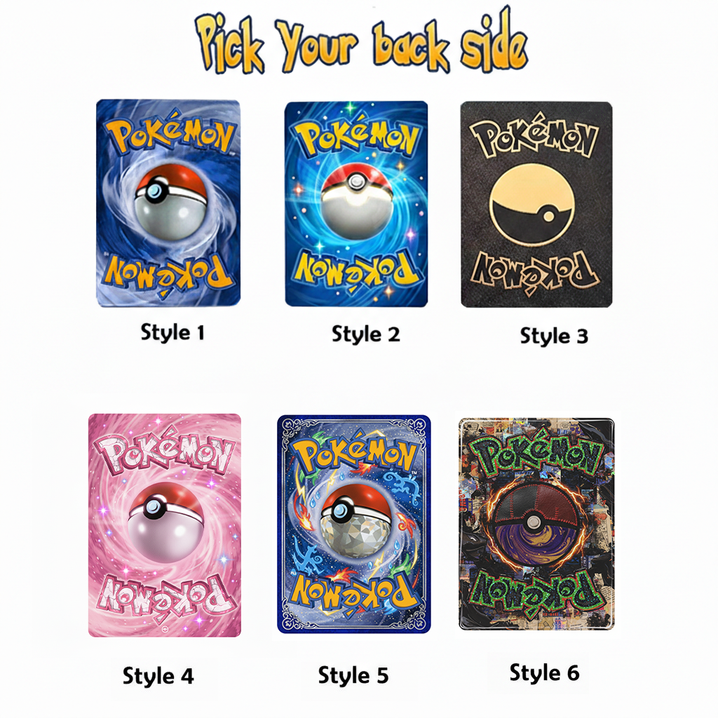 Custom Pokemon High Quality Trading Card – Personalized Anniversary or Wedding Gift with Your Photo - Pokemon Trading Card