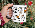 Funny Halloween Coffee Mug, Halloween Black Cat Ghosts Mug, Spooky Cat Mug, Halloween Gift for Cat Lovers, Cute Ghost Mug, Fall Pumpkin Cat. MPETAL9