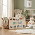 Personalized Wooden Name Puzzle for Boys — Custom Toddler Gift, 1 2 Year Old Birthday Present. NPPETAL16