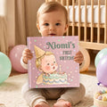 Personalised 1st Birthday Gift Book, Custom First Birthday Gift Boy Girl, Happy Birthday Book, Kid Book PBOOK01