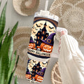Happy Halloween 40oz Tumbler Wrap PNG, Haunted House Tumbler Wrap, Halloween Pumpkin Tumbler Wrap, Sublimation Designs, Digital Download. TBLPETAL6