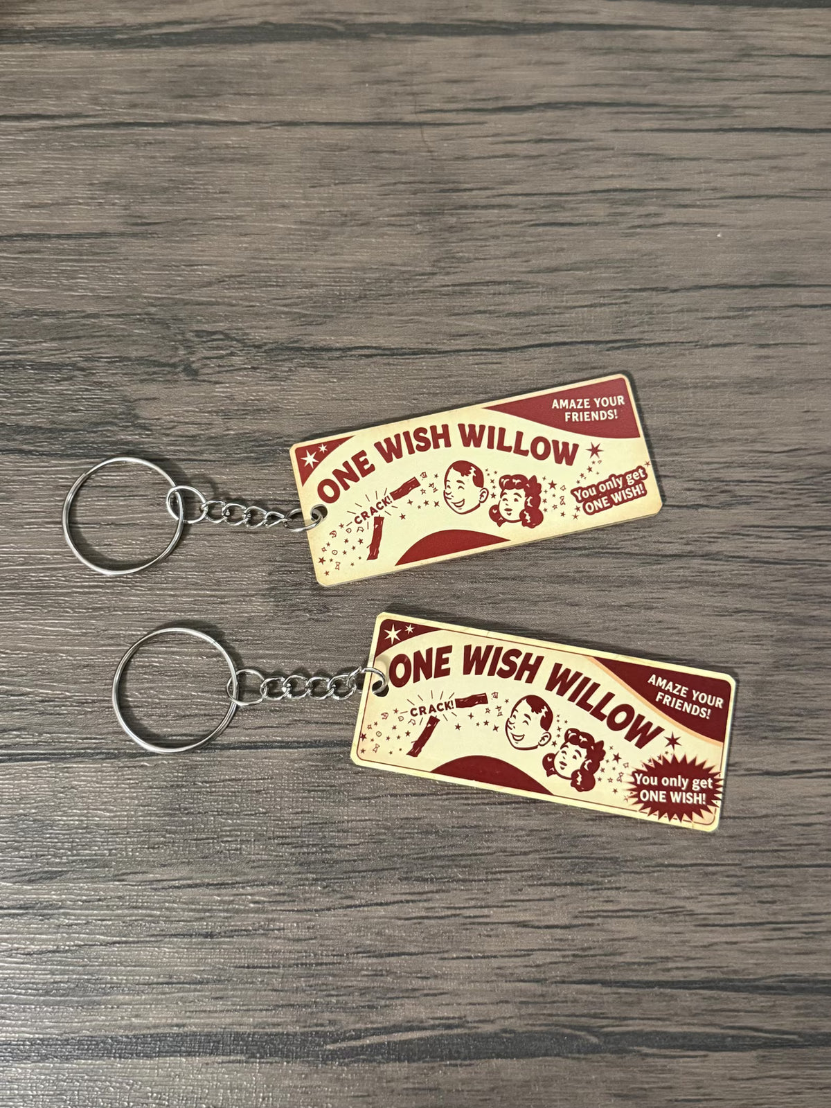 Obsession Movie One Wish Willow Acrylic Keychain Horror Movie Gift - Car Keychain House Keychain Horror Gift Obsession Movie 2026. WKBPETAL02