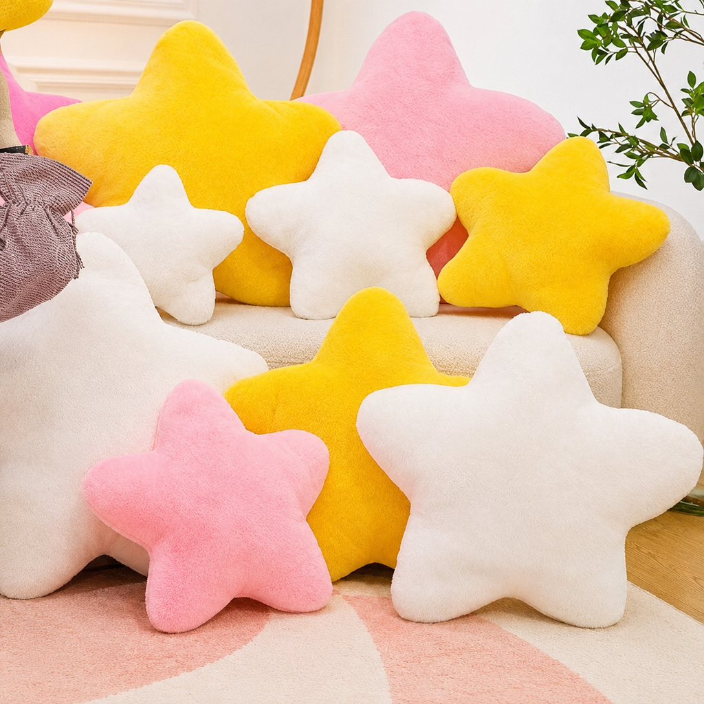 Ins Nordic Star Pillow Doll Large Size Super Soft Cute Plush Toy Birthday Wedding Gift Plush Doll. CPFPETAL13
