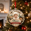 Personalized Baby First Christmas Ornament, Custom Photo Baby Name Ornament, My First Christmas 2026, Newborn Keepsake Gift	COPETAL30