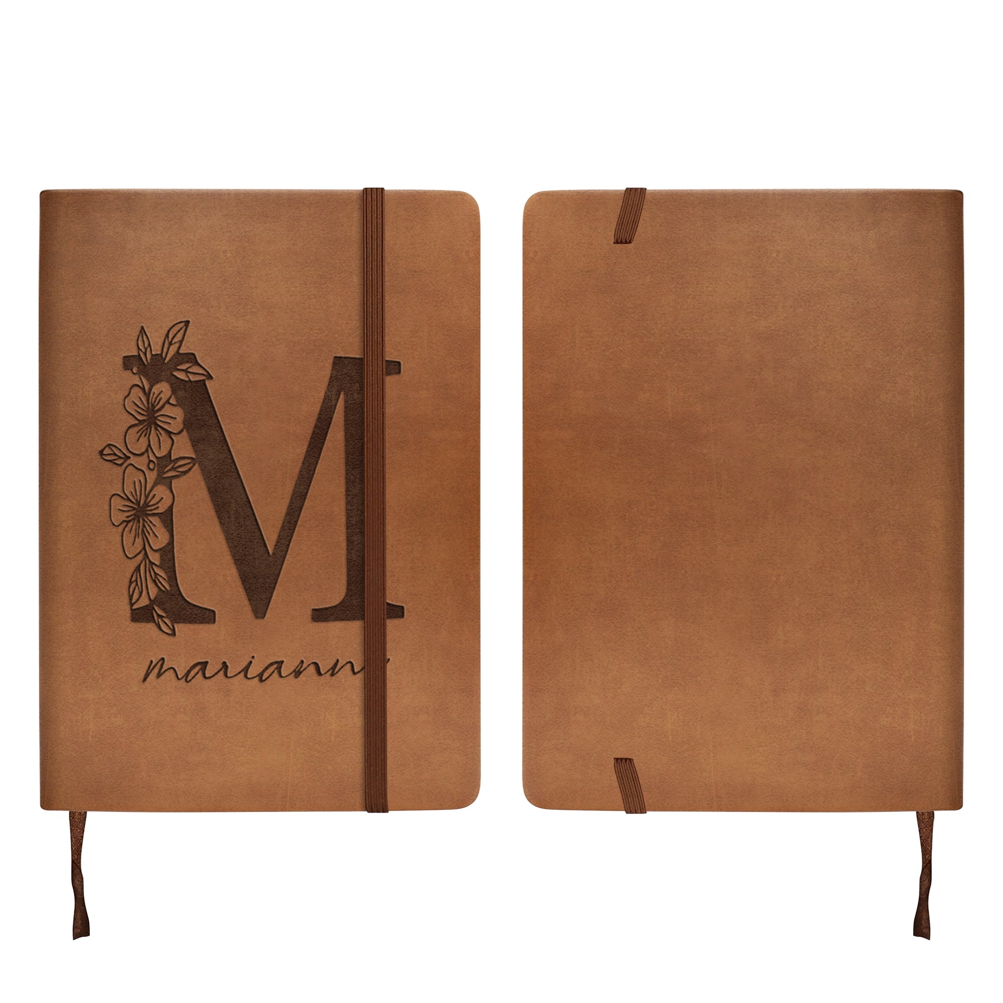 Personalized Flower Girl Notebook With Name, Custom Floral Journal, Cute Writing Diary, Birthday Gift, Bridesmaid Proposal, Gift for Her