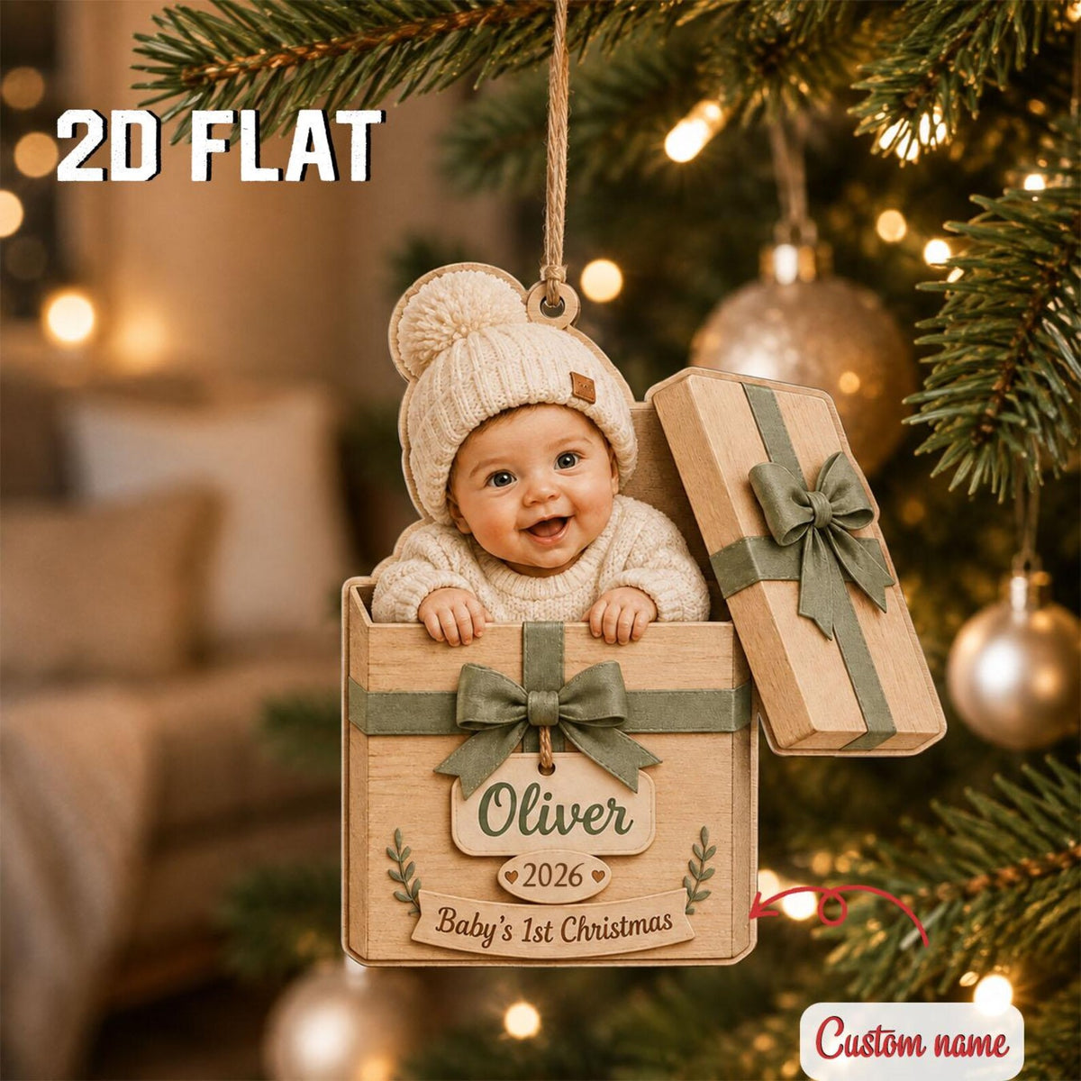 Personalized Engagement Ornament 2026, Custom Couple Names and Date, Wooden Heart Keepsake, Proposal Gift for Newly Engaged Couple	COPETAL28 (Copy)