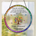 Tree of Life Retired Glass Suncatcher, Personalized Retirement Gift 2026, Farewell Gift for Teacher, Nurse, Coworker, Retirement Keepsake. SUNPETAL20