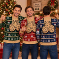 Funny Ugly Christmas Sweater, Weird Christmas Party Shirt, Holiday Sweatshirts, Novelty Xmas Outfit, Christmas Gift UXMAS01