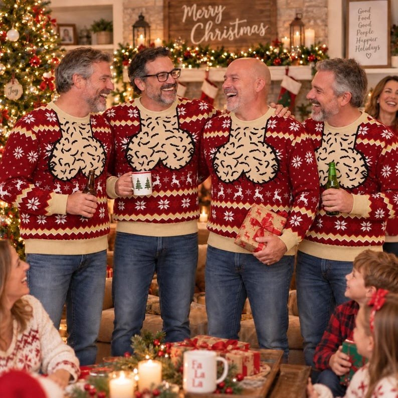 Funny Ugly Christmas Sweater, Weird Christmas Party Shirt, Holiday Sweatshirts, Novelty Xmas Outfit, Christmas Gift UXMAS01