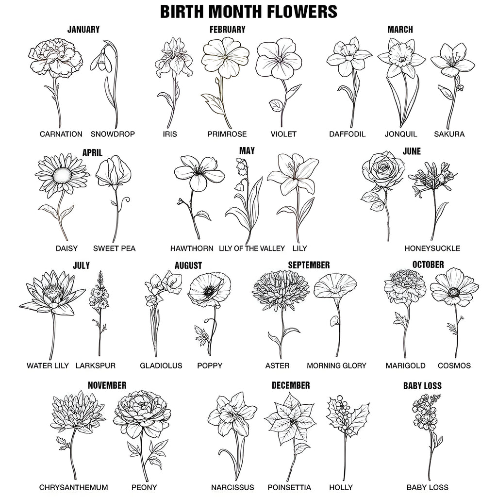 Personalized Birth Flower Flip Straw Tumbler with Handle, Custom Name 40oz Cup, November Peony Monthly Bloom Engraved Mug, Birthday Gift for Her