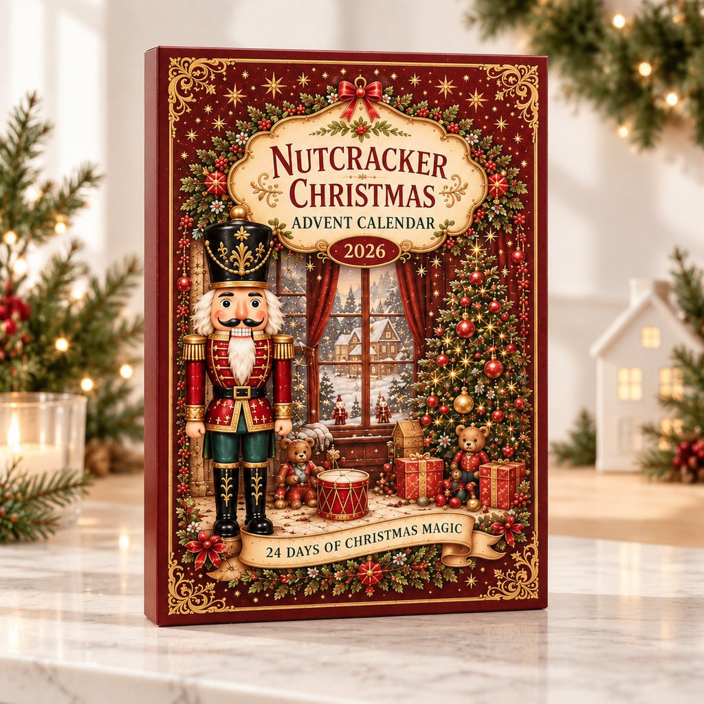 Nutcracker Advent Calendar 2026, Christmas Countdown Calendar, Ballet Christmas Gift, Nutcracker Collector Gift, Holiday Decor Gift AXMAS28