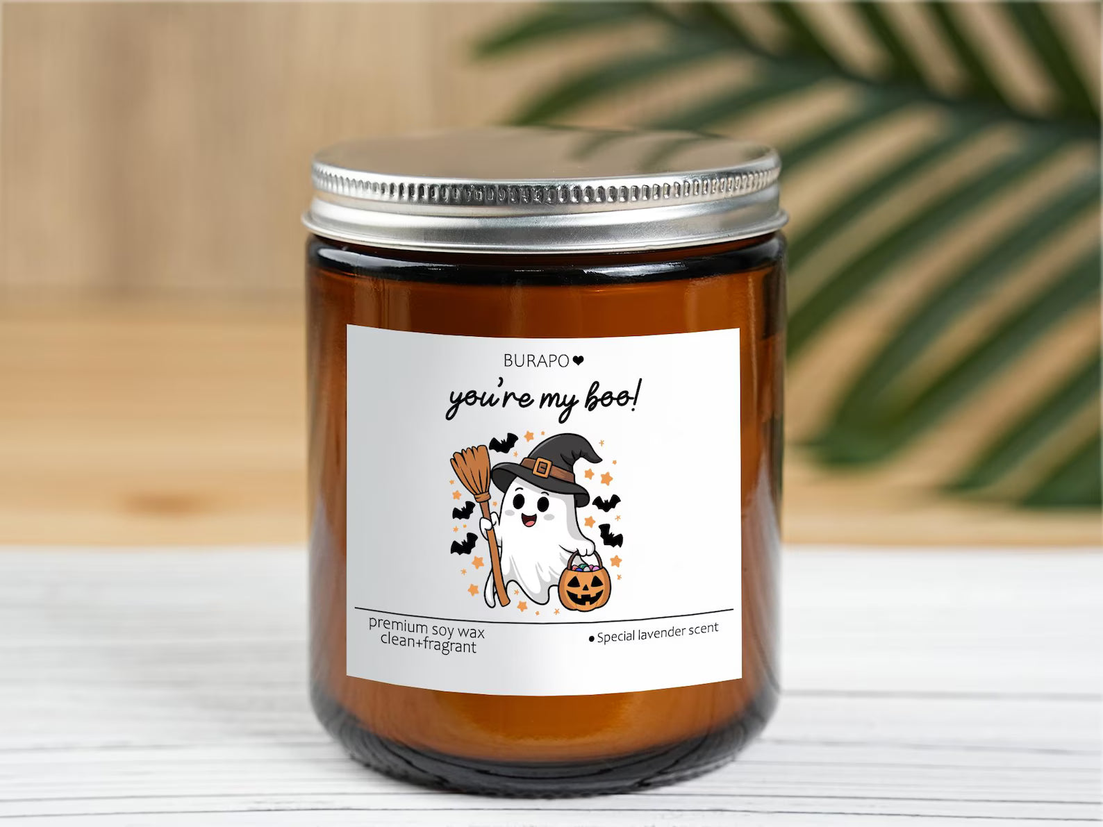 You're My Boo Cute Halloween Candles,Halloween Candle,Halloween Gift for Girlfriend,Halloween Decor,Fall Scented Candle,. SCPETAL6