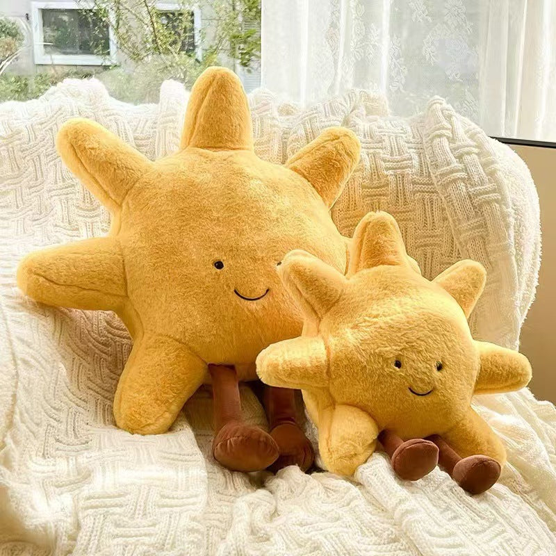 Cross Border Ins New Product Sun Doll Cute Soft Plush Toy Girl Sleeping Doll Comfort Pillow Gift. CPFPETAL1