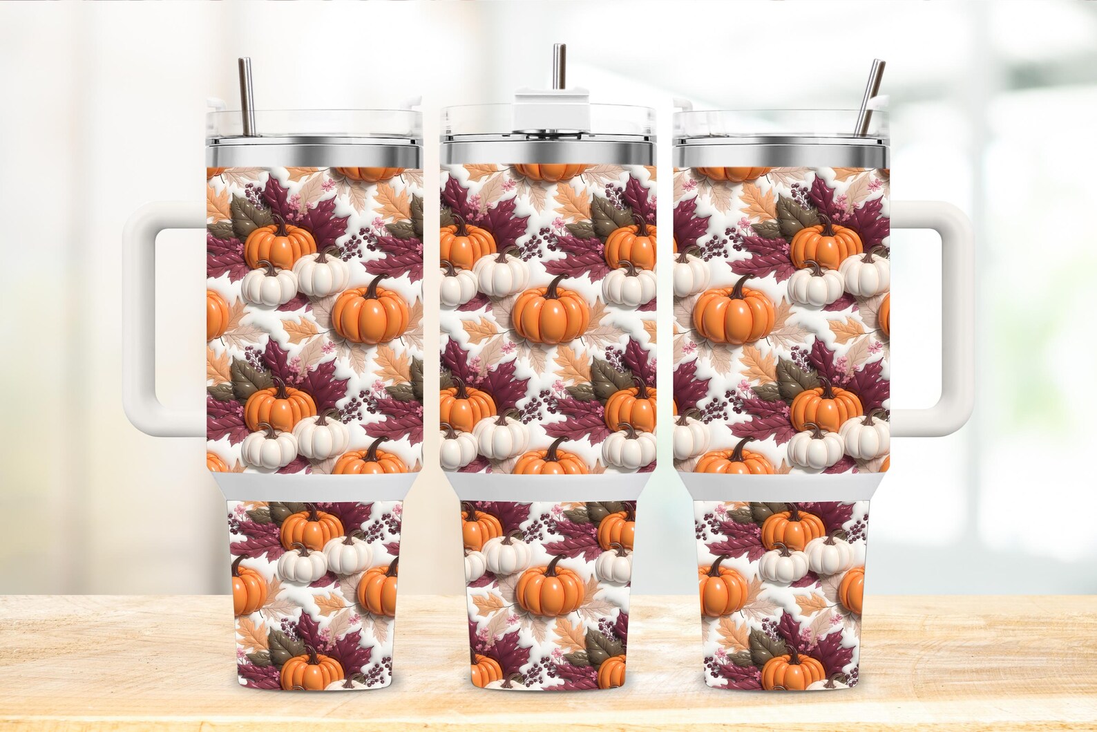 Fall Pumpkin 40oz Tumbler Wrap PNG, 40oz Seamless Wrap, Pumpkin Wrap Png, Pumpkin Tumbler Png, Sublimation Designs, Instant Digital Download. TBLPETAL10