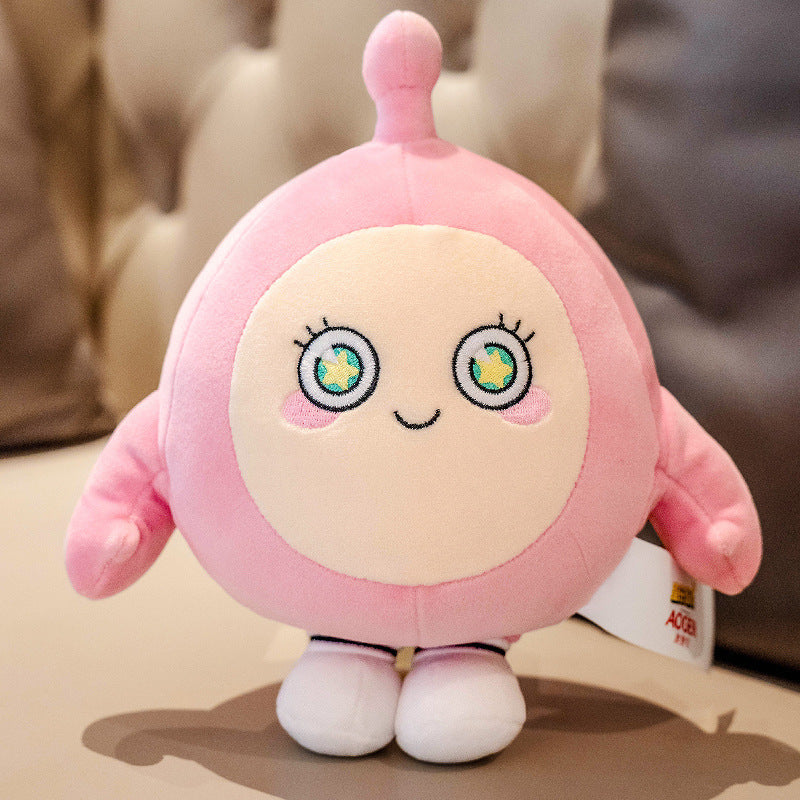 Egg Party Plush Doll Stuffed Toy Small Pillow Sleeping Children's Toy Birthday Gift Claw Machine Doll. CPFPETAL6