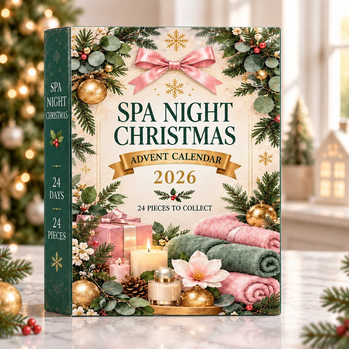 Spa Advent Calendar 2026, Christmas Countdown Calendar, Self Care Gift, Relaxation Gift, Beauty Lover Christmas Gift for Women AXMAS30