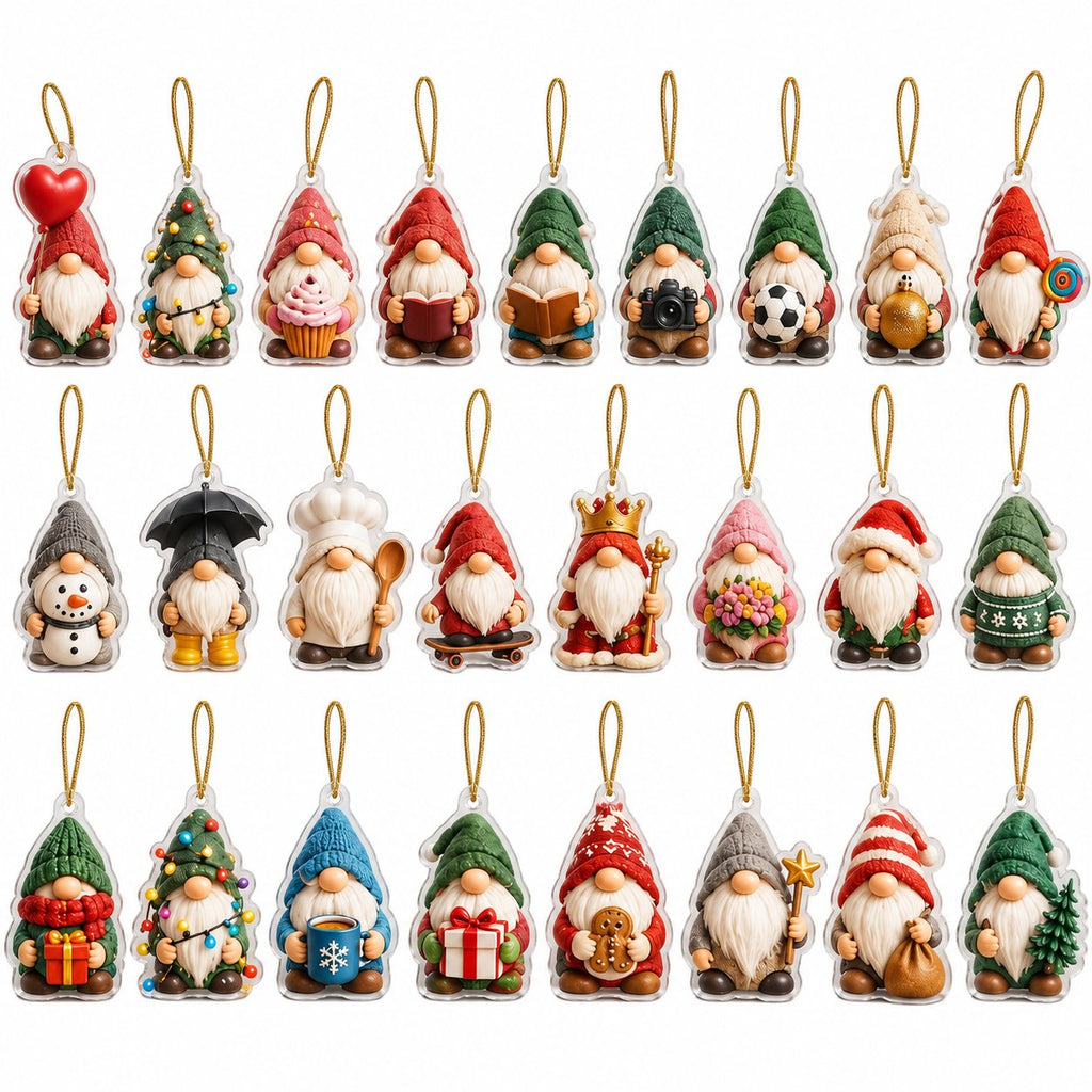 Christmas Gnome Advent Calendar 2026, Gnome Christmas Countdown Calendar, Cute Gnome Gift, Holiday Decor Gift, Christmas Gift for Family AXMAS34