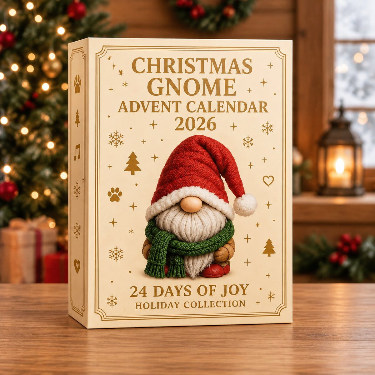 Christmas Gnome Advent Calendar 2026, Gnome Christmas Countdown Calendar, Cute Gnome Gift, Holiday Decor Gift, Christmas Gift for Family AXMAS34