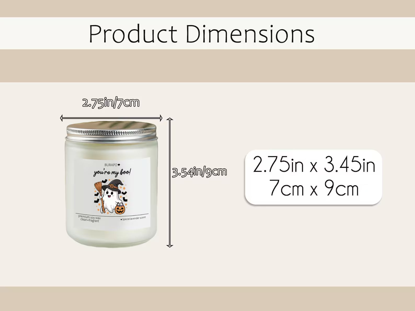 You're My Boo Cute Halloween Candles,Halloween Candle,Halloween Gift for Girlfriend,Halloween Decor,Fall Scented Candle,. SCPETAL6
