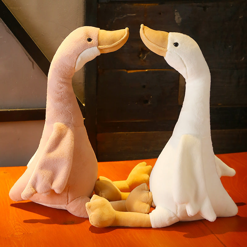 Cross-Border Doll Jelly Daisy Duck Plush Toy Hot-Selling Big White Goose Swan Doll Wholesale. CPFPETAL10