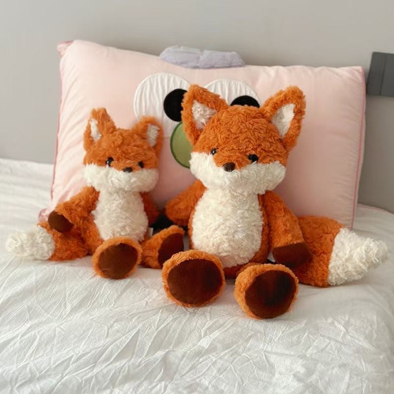 Running Fox Doll Girl Sleeping Pillow Doll Plush Toy Doll Cute Girl Birthday Gift. CPFPETAL3