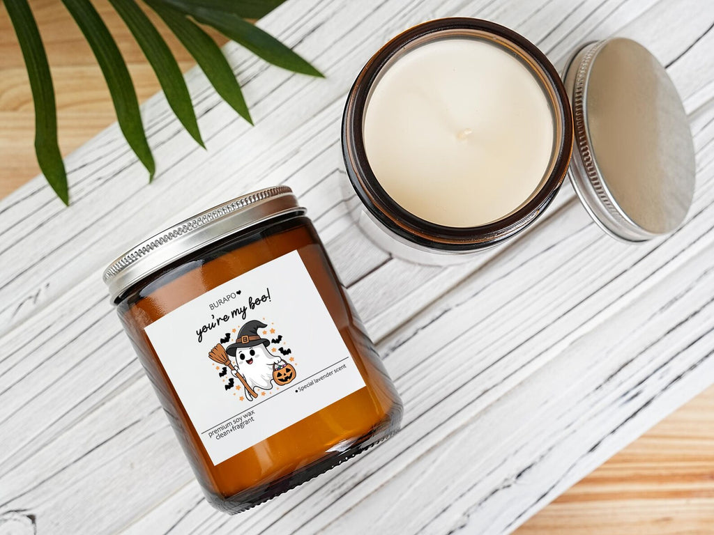 You're My Boo Cute Halloween Candles,Halloween Candle,Halloween Gift for Girlfriend,Halloween Decor,Fall Scented Candle,. SCPETAL6