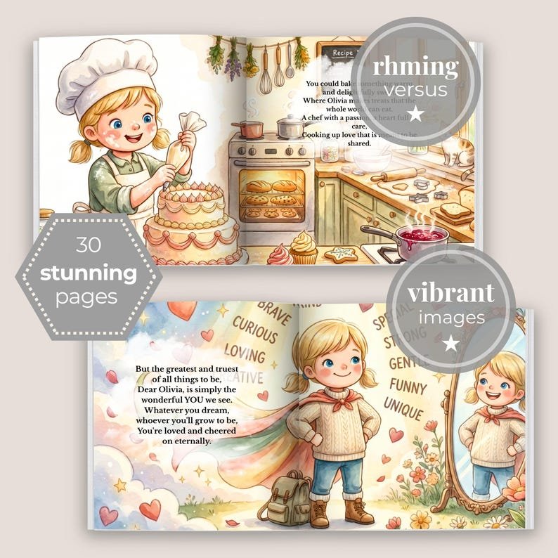 Personalized Discover Book Gift, Baby Shower Present, Custom Name Storybook, Birthday Bedtime Story Confidence Keepsake Newborn PBOOK03