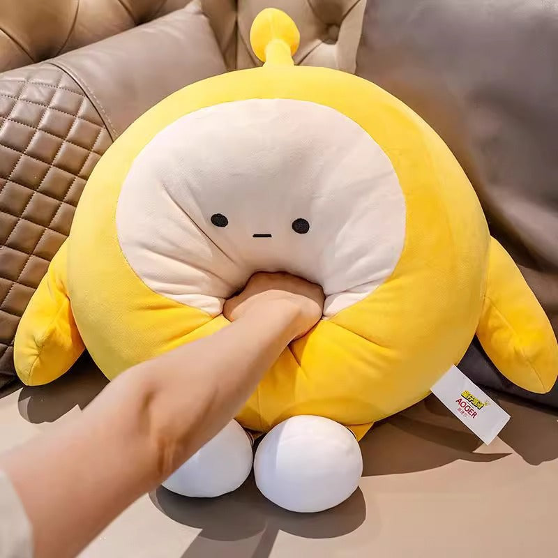 Egg Party Plush Doll Stuffed Toy Small Pillow Sleeping Children's Toy Birthday Gift Claw Machine Doll. CPFPETAL6