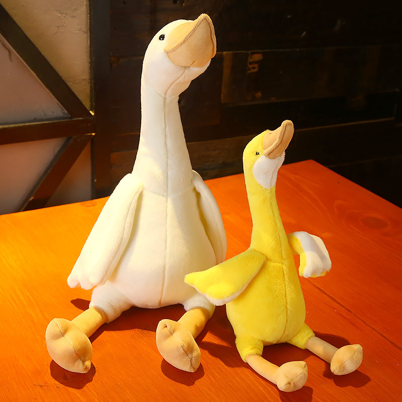 Cross-Border Doll Jelly Daisy Duck Plush Toy Hot-Selling Big White Goose Swan Doll Wholesale. CPFPETAL10