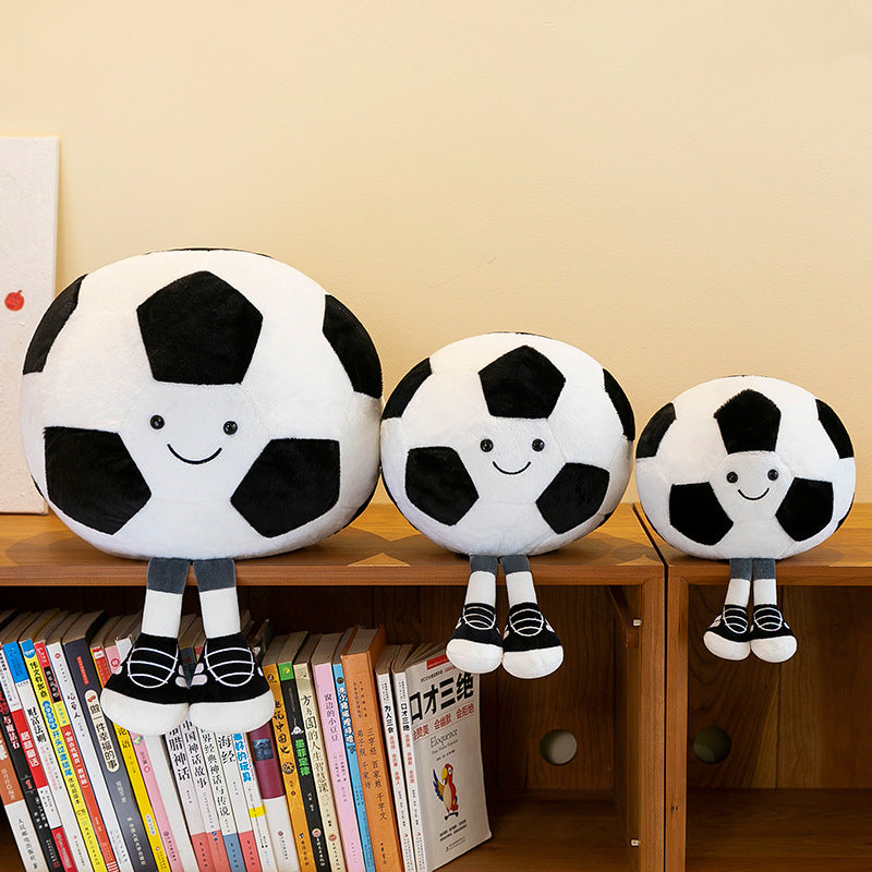 Fun Football Doll Long-Legged Basketball Man Plush Doll Creative Children's Birthday Gift Doll Machine Cross-Border Wedding. CPFPETAL14