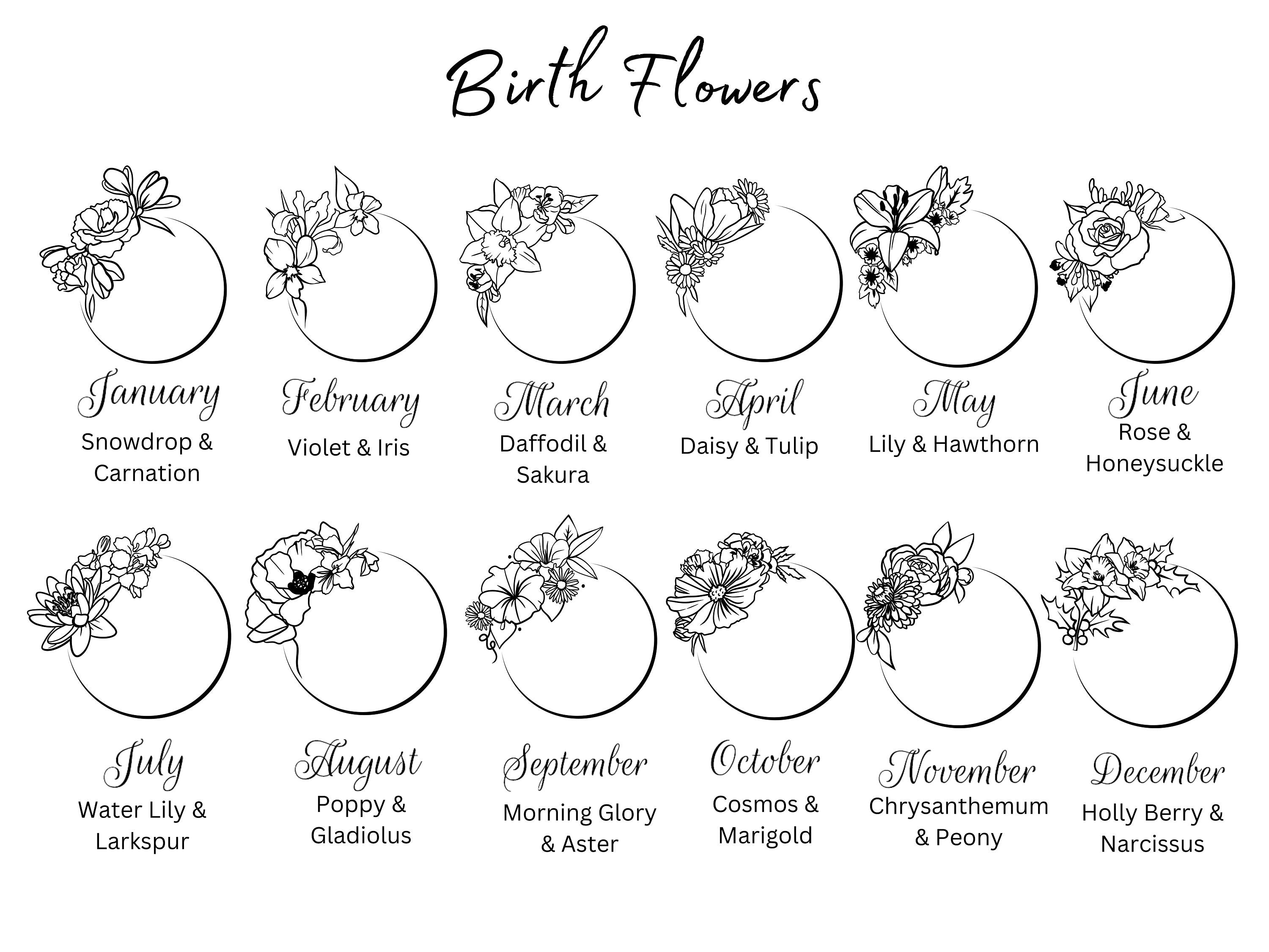 Personalized Birth Flower Flip Straw Tumbler with Handle, Custom Initial or Title 40oz Cup, Monthly Bloom Engraved Mug, Unique Gift for Her