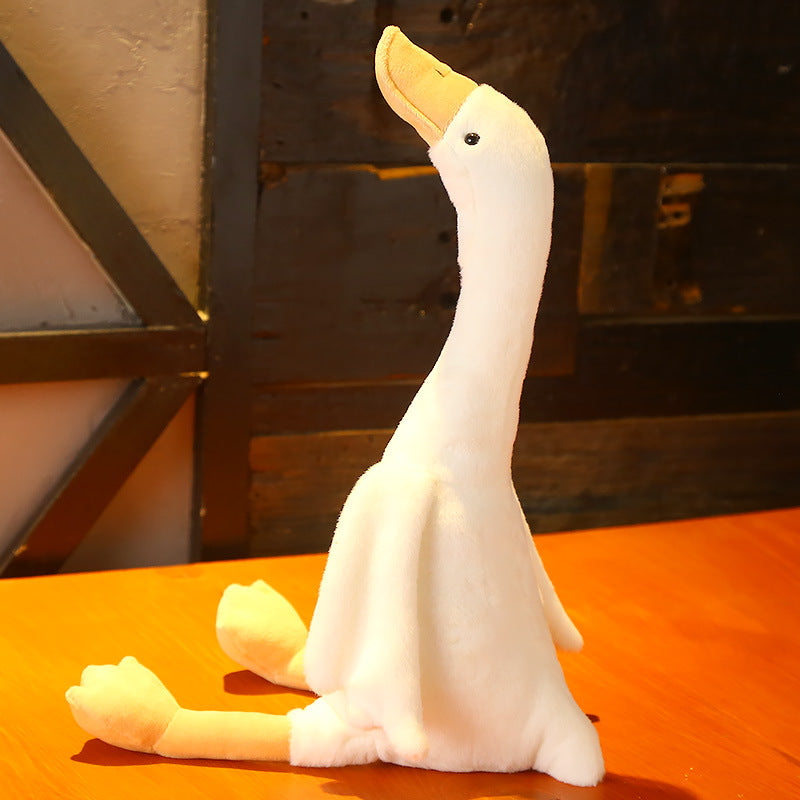 Cross-Border Doll Jelly Daisy Duck Plush Toy Hot-Selling Big White Goose Swan Doll Wholesale. CPFPETAL10