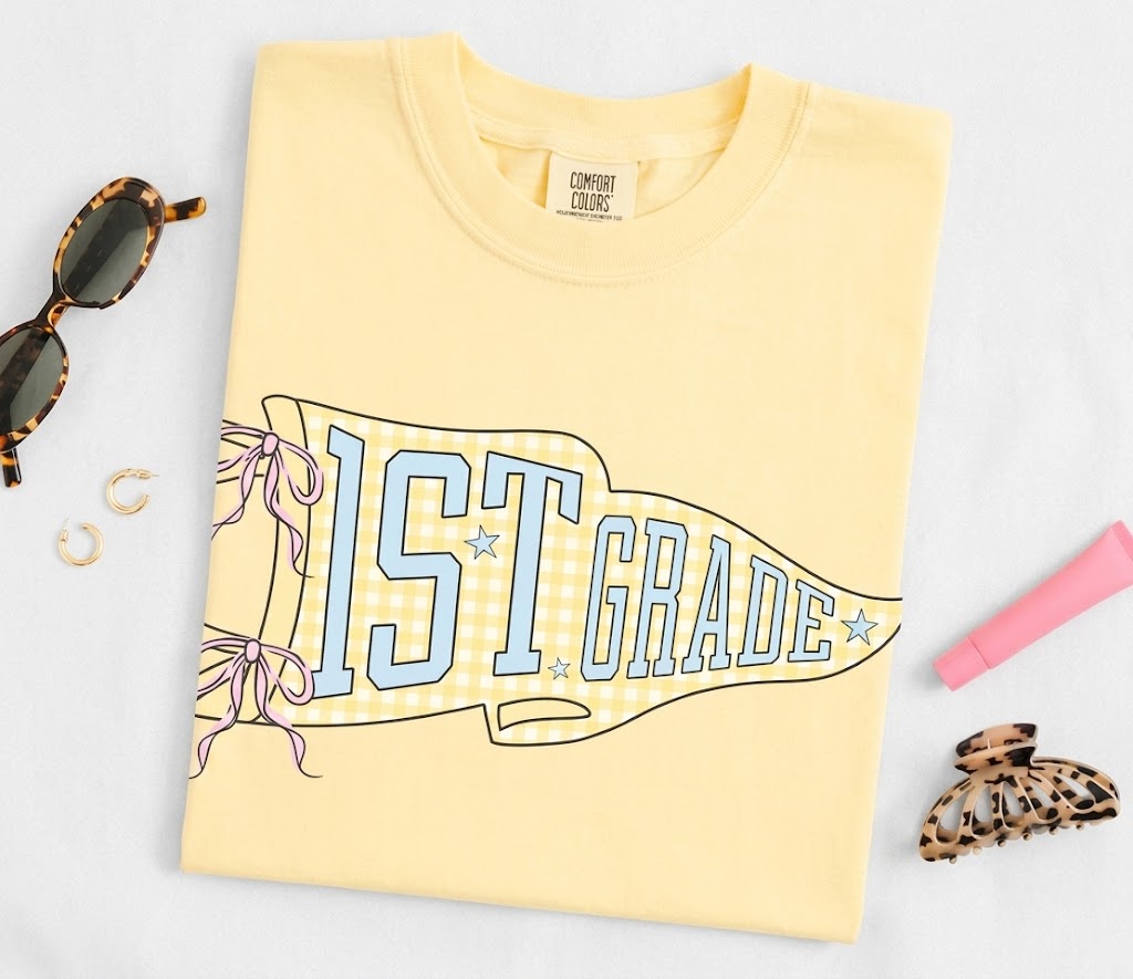 Teacher Team Shirts, Comfort Colors Back to School Shirt, Grade Level Team Tees, Teacher Gift, First Second Third Fourth Fifth Grade. First Day of School Teacher Student Boys Girls Kids. SPETAL9