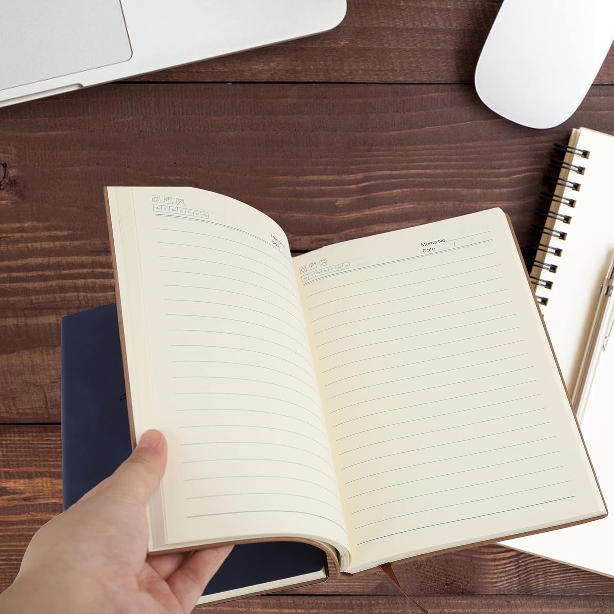 Personalized Flowers With Name Notebook, Custom Floral Journal, Writing Diary, Unique Stationery Gift, Birthday Gift for Her