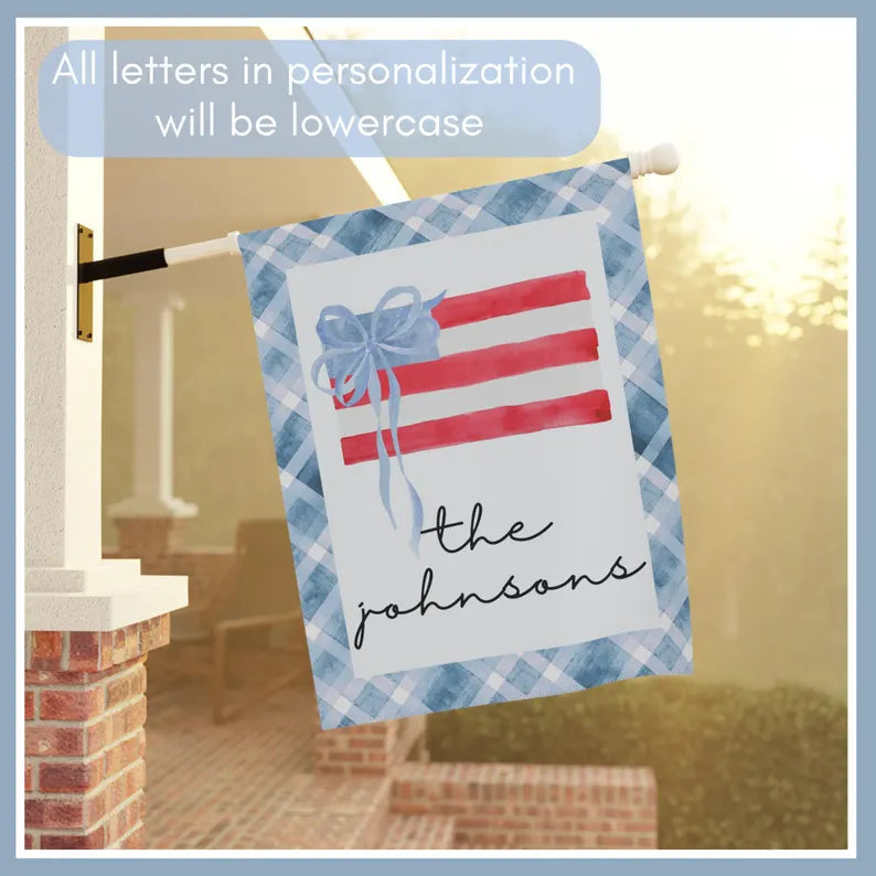 Patriotic Garden Flag: Red White Blue Fourth of July Decor. America 250th Anniversary Garden Flag. GFPETAL07