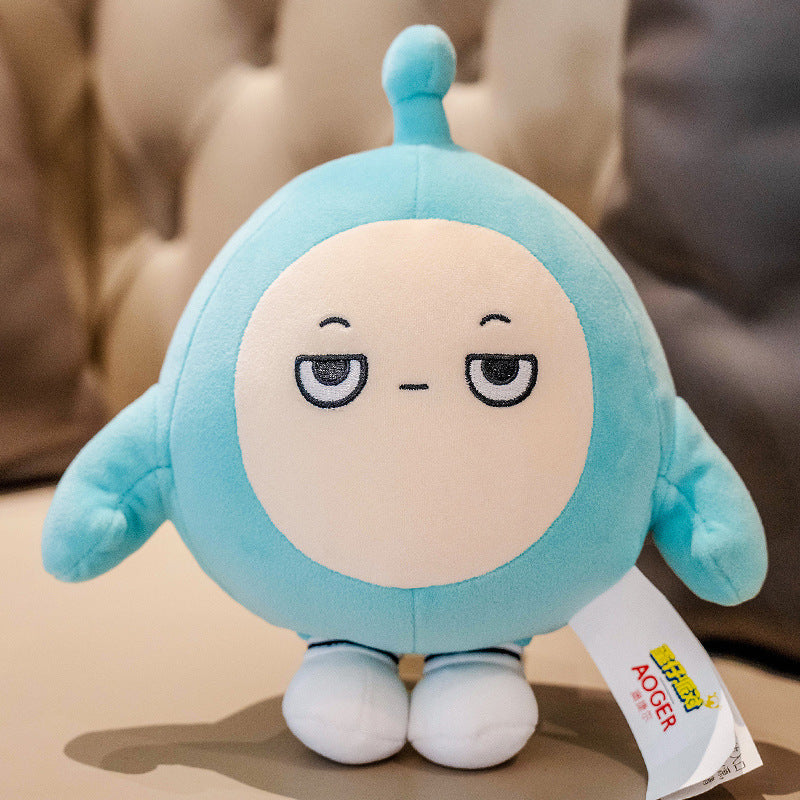 Egg Party Plush Doll Stuffed Toy Small Pillow Sleeping Children's Toy Birthday Gift Claw Machine Doll. CPFPETAL6