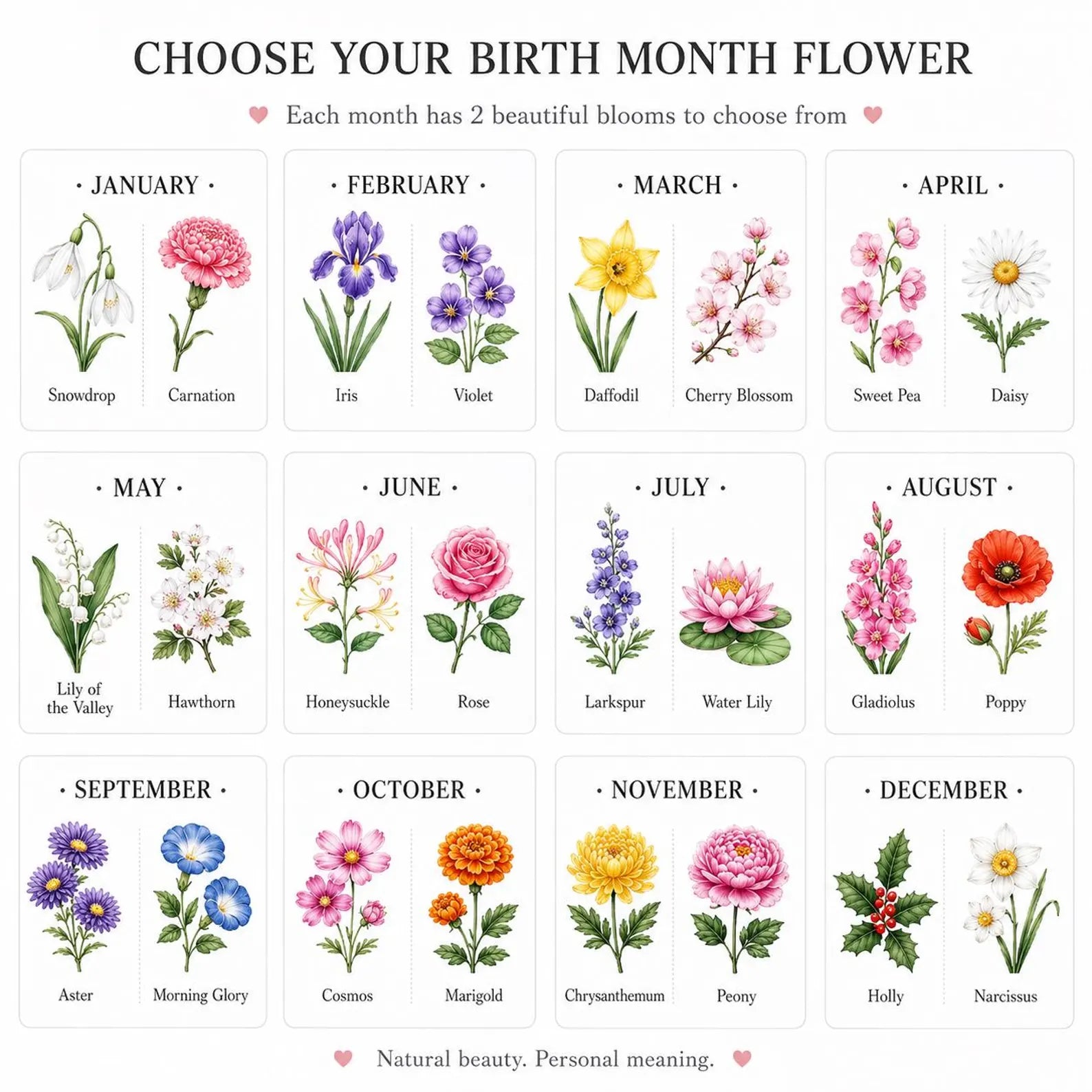 Personalized Birth Month Flower Book Storage Basket, Custom Name Book Holder, Book Lover Gift for Her, Reading Gift, Birthday Gift. BBPETAL4