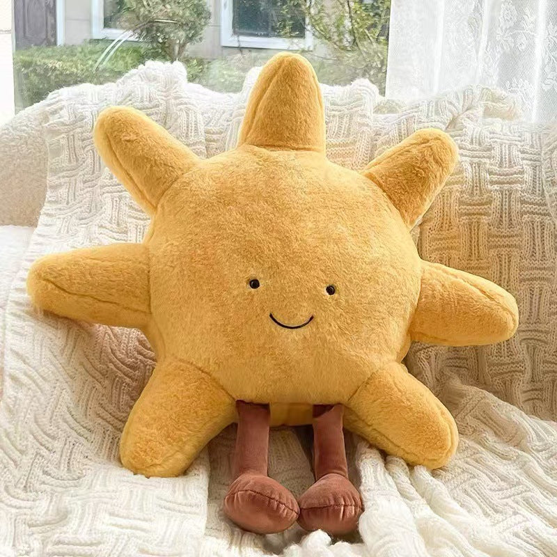 Cross Border Ins New Product Sun Doll Cute Soft Plush Toy Girl Sleeping Doll Comfort Pillow Gift. CPFPETAL1