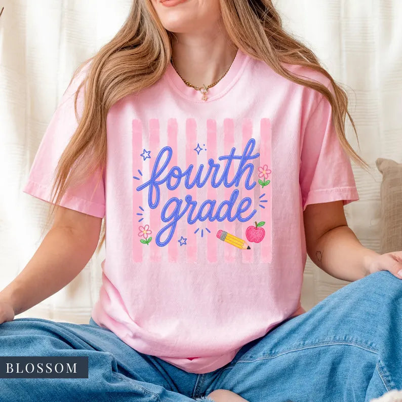 School staff shirt, Teacher Team Shirts, Back to School Shirt, Grade Level Team Tees, Teacher Gift, First Second Third Fourth Fifth Grade. SPETAL11